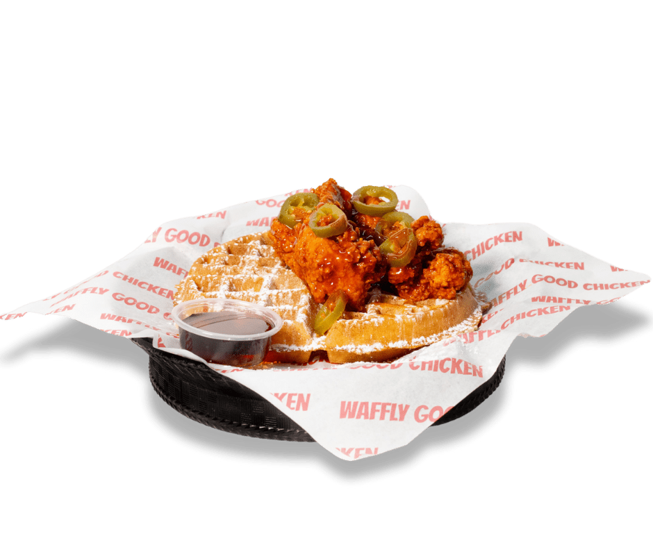 spicy chick waffle spicy chick waffle